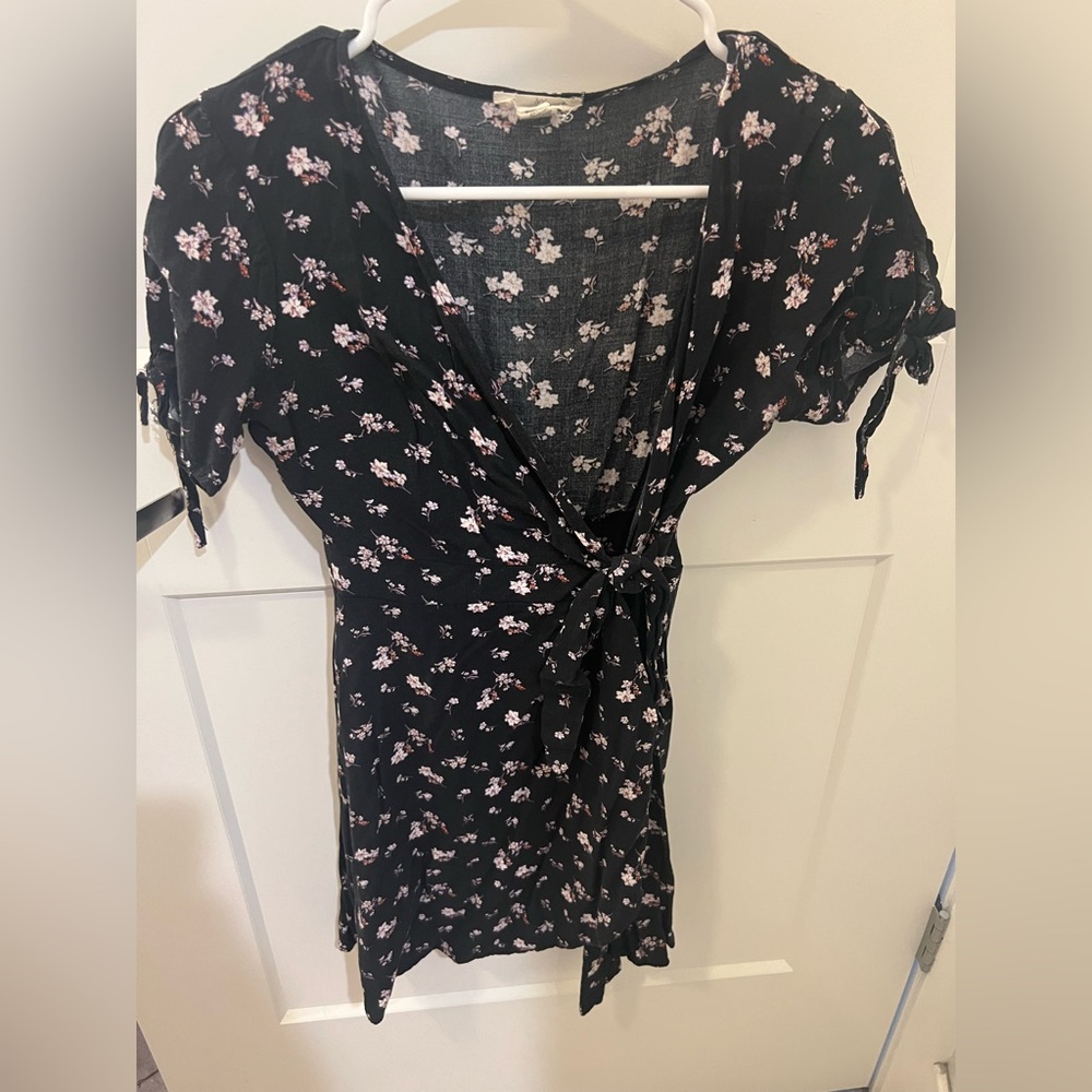 Summer wrap dress